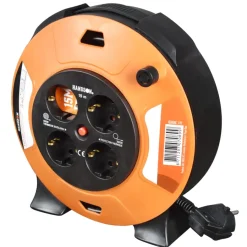 Kabelboxen & Haspels > Handson Kabelbox 4-voudig RA 15 Meter