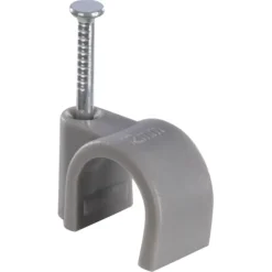 Kabelklemmen > Handson Kabelclip Rond Grijs 12 mm 25 Stuks