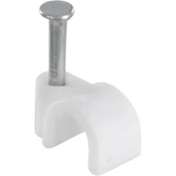 Kabelklemmen > Handson Kabelclip Rond Wit 5 mm 25 Stuks