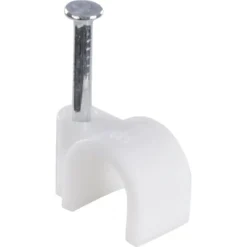 Kabelklemmen > Handson Kabelclip Rond Wit 8 mm 25 Stuks