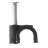 Kabelklemmen > Handson kabelclip Rond Zwart 5mm 25 Stuks