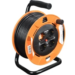 Kabelboxen & Haspels > Handson Kabelhaspel 4-voudig RA 25 Meter