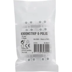 Lasklemmen En Verbindingsklemmen > Handson Kroonklem 10 mm² 2 Stuks