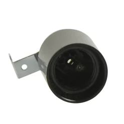 Fittingen > Geen Handson lampfitting E27 haakse beugel zwart