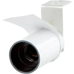 Fittingen > Geen Handson lampfitting E14 haakse beugel wit