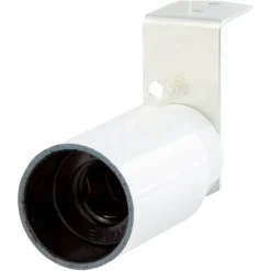 Fittingen > Geen Handson lampfitting E14 haakse beugel wit