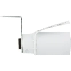 Fittingen > Geen Handson lampfitting E14 haakse beugel wit