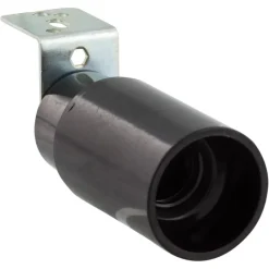 Fittingen > Geen Handson lampfitting E14 haakse beugel zwart