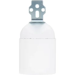 Fittingen > Geen Handson lampfitting E27 haakse beugel wit