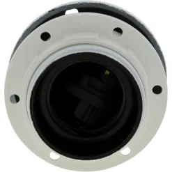 Fittingen > Geen Handson lamphouder E27 incl. Kraag en Ring wit