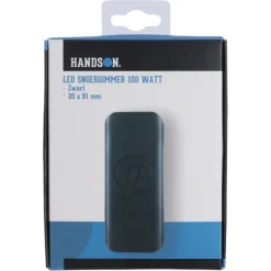 Dimmers|Opbouw Schakelmateriaal > Handson LED Snoerdimmer 1-100 W Zwart