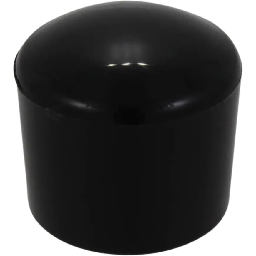HANDSON meubeldop rond zwart 32 mm 4 stuks