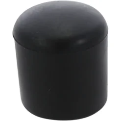 Handson meubeldop rond zwart 22 mm 4 stuks