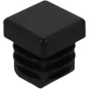 HANDSON meubeldop vierkant 15x15mm zwart 4 stuks