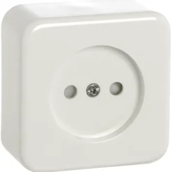 Opbouw Schakelmateriaal|Stopcontacten & Overige Contactdozen > Handson Opbouw enkel wandcontactdoos wit