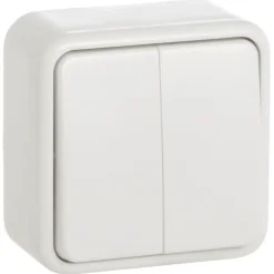 Schakelaars|Stopcontacten & Overige Contactdozen > Handson Opbouw serieschakelaar wit