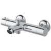 Handson Oscar thermostatische badkraan met omstelling chroom 15cm