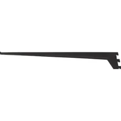Plankdragers|Plankdragers > Handson plankdrager enkel mat zwart 25 cm
