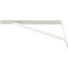 Plankdragers|Plankdragers > Handson plankdrager industrieel gegalvaniseerd staal wit 25x40 cm
