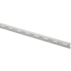 Plankdragers|Plankdragers > Handson rail dubbel mat zilver 100 cm (2 stuks)