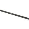 Plankdragers|Plankdragers > Handson rail enkel mat zwart 200 cm (2 stuks)