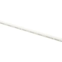 Plankdragers|Plankdragers > Handson rail enkel wit 100 cm (2 stuks)