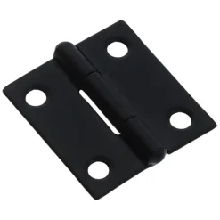 Scharnieren|Deurscharnieren > Handson Scharnier met vaste pen 40x32 mm zwart - 2 stuks