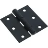 Scharnieren|Deurscharnieren > Handson Scharnier met vaste pen 60x60 mm zwart - 2 stuks