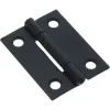 Scharnieren|Deurscharnieren > Handson Scharnier met vaste pen 50x39 mm zwart - 2 stuks
