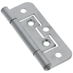 Scharnieren|Deurscharnieren > Handson Scharnier 63 mm verchroomd - 2 stuks