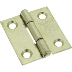 Scharnieren|Deurscharnieren > Handson Scharnier 40x32 mm vermessingd - 2 stuks