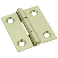 Scharnieren|Deurscharnieren > Handson Scharnier 40x32 mm vermessingd - 2 stuks