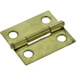Scharnieren|Deurscharnieren > Handson Scharnier 30x26mm vermessingd - 2 stuks