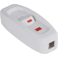 Schakelaars > Handson snoerschakelaar met verlichting wit