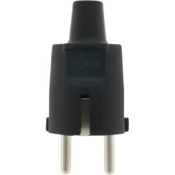 Stekkers > Geen Handson Stekker PVC RA Zwart