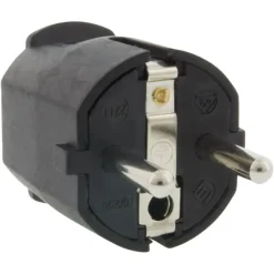 Stekkers > Geen Handson Stekker PVC RA Zwart