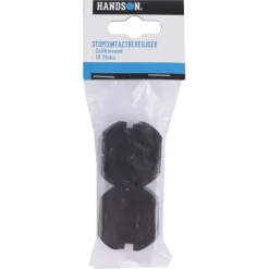 Stopcontacten & Overige Contactdozen > Handson Stopcontactbeveiliger Zwart 10 stuks