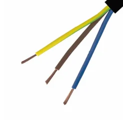 Stroomkabels > Handson Stroomkabel 3x 0,75mm² 5 Meter Zwart
