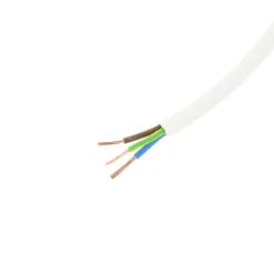 Stroomkabels > Handson Stroomkabel 3 x 1,5mm² Wit 10 Meter