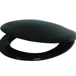 Handson Timo wc bril duroplast zwart met softclose en quick release