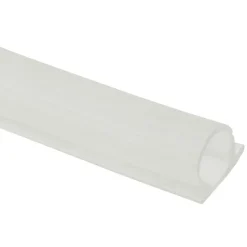 Tochtwering|Tochtstrips Deur > Handson tochtband O-profiel siliconen transparant 3 meter 2 stuks