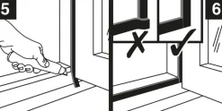 Tochtwering|Tochtstrips Deur > Handson tochtband universeel PU-schuim antraciet 3 meter 2 stuks