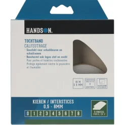 Tochtwering|Tochtstrips Deur > Handson tochtband V-profiel voor schuifdeuren 10 meter
