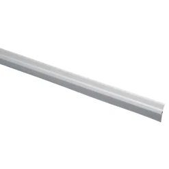 Tochtwering|Tochtstrips Deur > Handson tochtstrip aluminium 93 cm met rubber lip