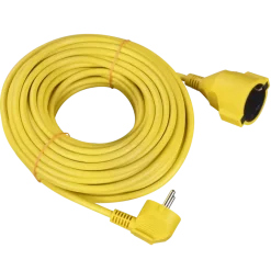 Verlengsnoeren > Handson Verlengsnoer Geel 3x1,5mm 20 Meter