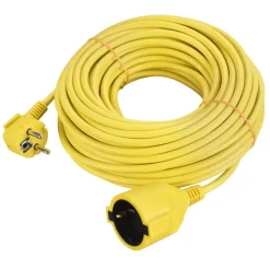Verlengsnoeren > Handson Verlengsnoer Geel 3x1,5mm 20 Meter