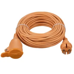 Verlengsnoeren > Handson Verlengsnoer Oranje 2x1,5mm 20 Meter IP44