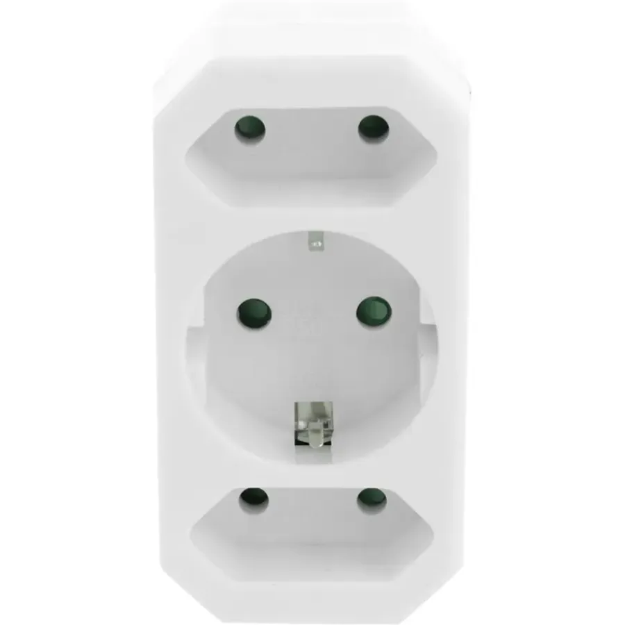 Stekkers > Geen Handson Verloopstekker 2x Euro + 1x RA