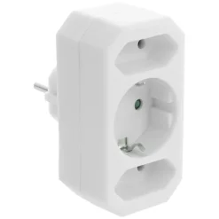 Stekkers > Geen Handson Verloopstekker 2x Euro + 1x RA