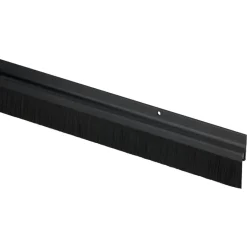 Tochtwering|Tochtstrips Deur > Handson zelfklevende tochtstrip PVC met borstel 93 cm zwart
